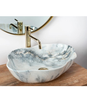 Раковина Rea Pearl granit REA-U0857