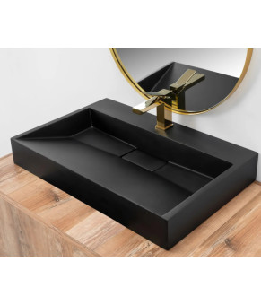 Раковина Rea Goya Black 100 REA-U8666