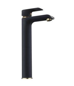 Смеситель Rea Bloom black/gold REA-B9936