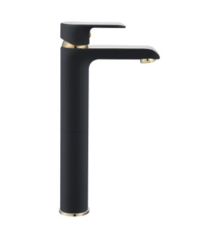 Смеситель Rea Bloom black/gold REA-B9936