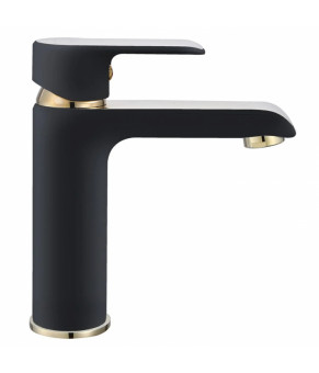 Смеситель Rea Bloom black/gold REA-B9933