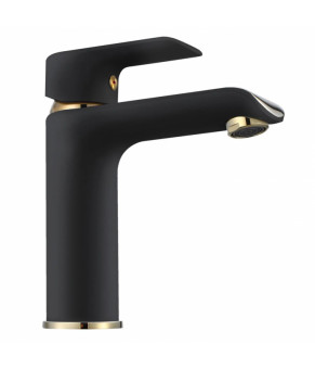 Смеситель Rea Bloom black/gold REA-B9933