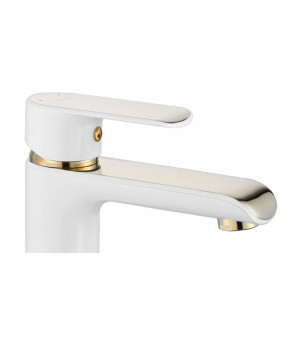 Смеситель Rea Bloom white/gold REA-B9919