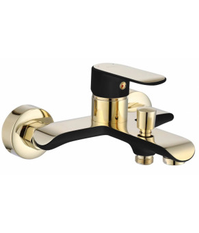 Смеситель Rea Bloom black/gold REA-B9939