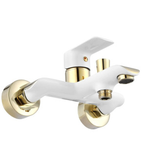 Смеситель Rea Bloom white/gold REA-B9932