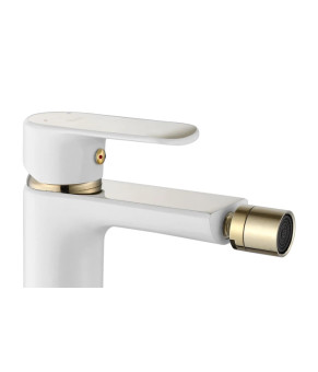 Смеситель Rea Bloom white/gold REA-B9930