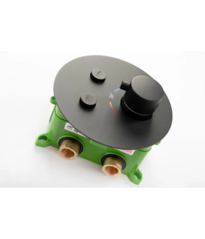 Душевая система Rea Miler black matt box REA-P6713