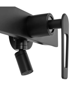 Душевая система Rea Aldi black REA-P8800