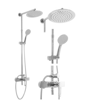 Душевая система Rea Aldi chrome REA-P8801