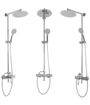 Душевая система Rea Aldi chrome REA-P8801