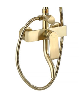 Душевая система Rea Hass gold REA-B9972