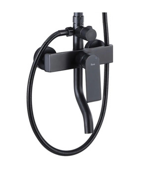 Душевая система Rea Hass black REA-B9968