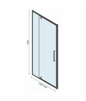 Душевые двери Rea Rapid Swing REA-K6414