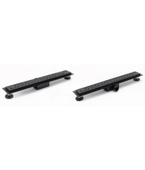 Душевой трап Rea Greek Black Matt 800 N REA-G8002