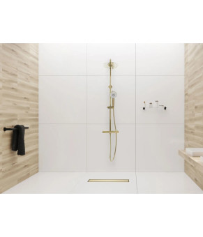 Душевой трап Rea Odplyw Neo&Pure-700 L.gold REA-G7001