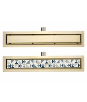 Душевой трап Rea Odplyw Neo&Pure-900 L.gold REA-G7003