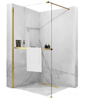 Полка для душевой стенки Rea Evo gold HOM-00653