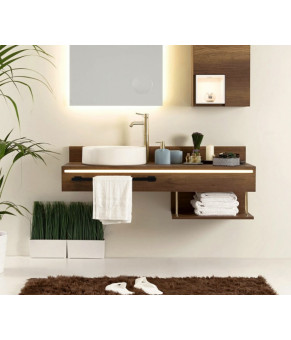 Держатель полотенец Rea Erlo 02 black REA-80004