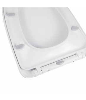 Сиденье для унитаза Qtap Gemini с микролифтом Slim QT25992614EW