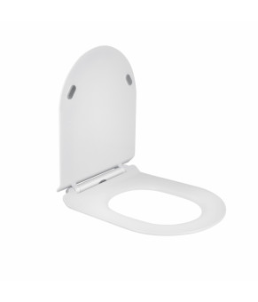 Сиденье для унитаза Qtap Presto с микролифтом Slim QT26991217AW