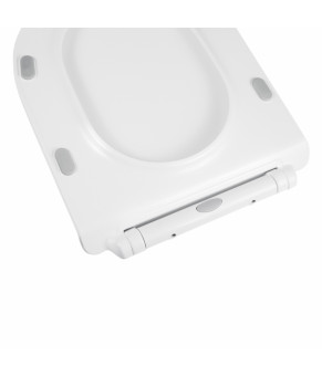 Сиденье для унитаза Qtap Presto с микролифтом Slim QT26991217AW