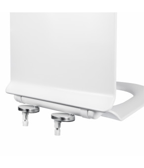 Сиденье для унитаза Qtap Presto с микролифтом Slim QT26991217AW