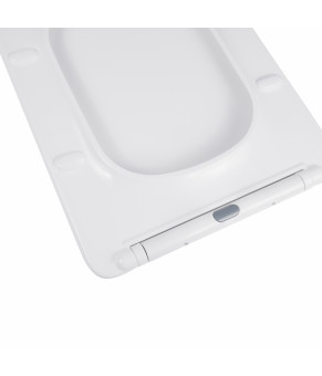Сиденье для унитаза Qtap Kalao с микролифтом Slim QT08991213AW
