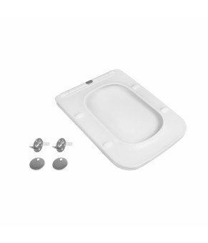 Сиденье для унитаза Qtap Kalao с микролифтом Slim QT08991213AW