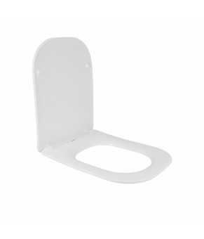 Сиденье для унитаза Qtap Nando с микролифтом Slim QT12991222AW