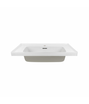 Раковина Qtap Albatross A 800х500х230 White с донным клапаном QT01115080AW