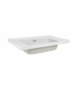 Раковина Qtap Albatross A 800х500х230 White с донным клапаном QT01115080AW