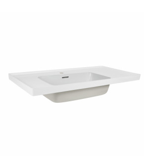 Раковина Qtap Albatross A 1000х500х230 White с донным клапаном QT01115100AW