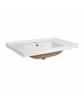 Раковина Qtap Albatross Q 900х480х230 White с донным клапаном QT01115090QW