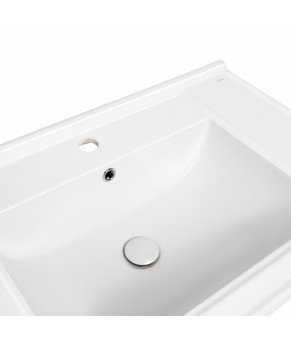 Раковина Qtap Albatross Q 900х480х230 White с донным клапаном QT01115090QW