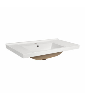 Раковина Qtap Albatross Q 1000х480х230 White с донным клапаном QT01115100QW