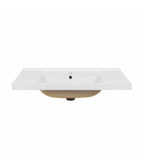 Раковина Qtap Albatross Q 1200х480х230 White с донным клапаном QT01115120QW