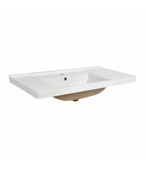 Раковина Qtap Albatross Q 1200х480х230 White с донным клапаном QT01115120QW
