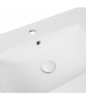 Раковина Qtap Albatross E 1500х460х180 White с донным клапаном QT01119150EW