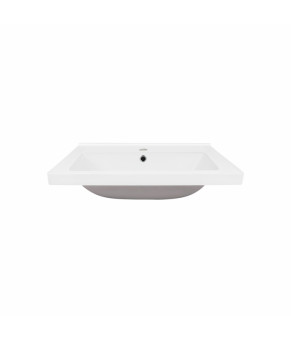 Раковина Qtap Albatross 5C 600х480х210 White с донным клапаном QT01115060CW