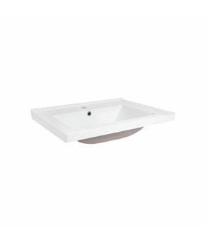 Раковина Qtap Albatross 5C 600х480х210 White с донным клапаном QT01115060CW