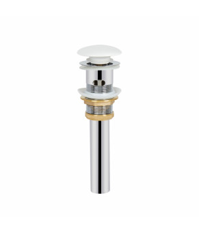 Раковина Qtap Albatross 5C 600х480х210 White с донным клапаном QT01115060CW