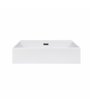 Раковина Qtap Nando K 500х355х125 White с донным клапаном QT12117050KW