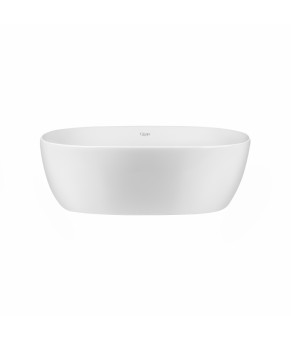 Раковина-чаша Qtap Kolibri 370х370х120 White с донным клапаном QT10118037FW