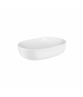 Раковина-чаша Qtap Cardinal 600х400х145 White с донным клапаном QT04117060IW