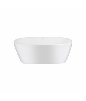 Раковина-чаша Qtap Kolibri 400х400х140 White с донным клапаном QT10117040TW