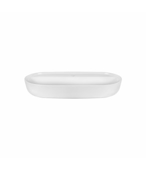 Раковина-чаша Qtap Scorpio 815х410х135 White с донным клапаном QT142203PW