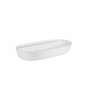 Раковина-чаша Qtap Scorpio 815х410х135 White с донным клапаном QT142203PW