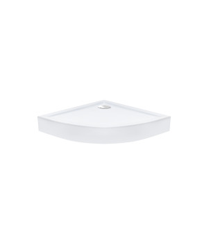 Набор Qtap душевая кабина Presto New CRM1088AC5 Clear 2020х800х800 мм + поддон Robin 308812C 80x80x12 см с сифоном