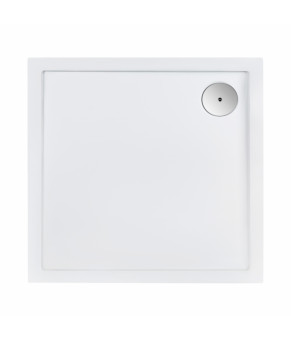 Набор Qtap душевая кабина Presto New CRM1099SC5 Clear 2020х900х900 мм + поддон Tern 309912C 90x90x12 см с сифоном