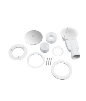Набор Qtap душевая кабина Presto New CRM1088SC5 Clear 2020х800х800 мм + поддон Tern 308812C 80x80x12 см с сифоном